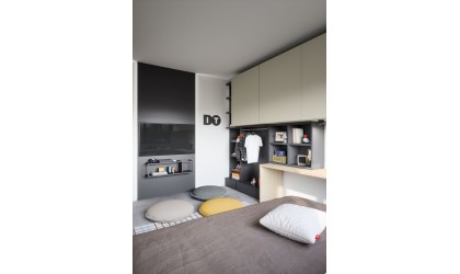 Customized Teenage Bedroom : Nidi Italian Furniture -  Lausanne