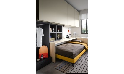 Customized Teenage Bedroom : Nidi Italian Furniture -  Lausanne