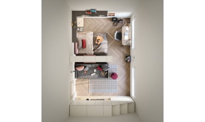 Chambre Ado Sur Mesure : Meubles Personnalisés Nidi •  Lausanne