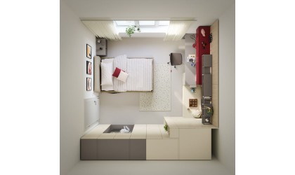 Chambre Ado Sur Mesure : Meubles Personnalisés Nidi • Lausanne