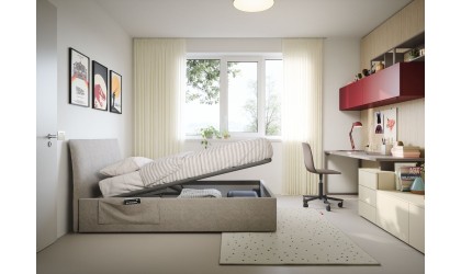 Customized Teenage Bedroom : Nidi Italian Furniture - Lausanne