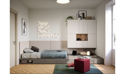 Customized Teenage Bedroom : Nidi Italian Furniture - Lausanne