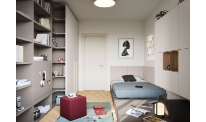 Customized Teenage Bedroom : Nidi Italian Furniture - Lausanne