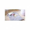 Tapis d’éveil – Lapins & Étoiles – Gris