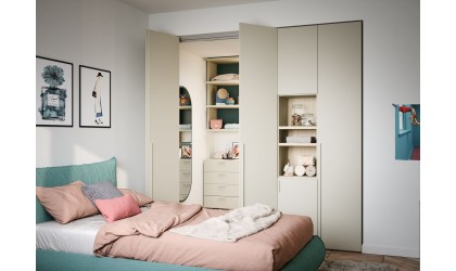Customized Teenage Bedroom : Nidi Italian Furniture - Lausanne
