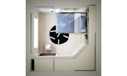 Customized Teenage Bedroom : Nidi Italian Furniture - Lausanne