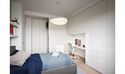 Customized Teenage Bedroom : Nidi Italian Furniture - Lausanne