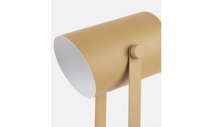Table and desk lamp - Snazzy Métal mat - Mustard yellow