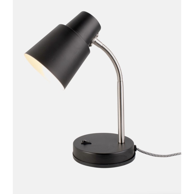 Leitmotiv table lamp for desk - Black