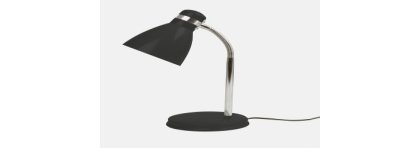 Leitmotiv table lamp for desk - Black