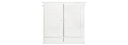 Wardrobe SEASIDE White - 2 doors ¦ Oliver Furniture Petit Toi