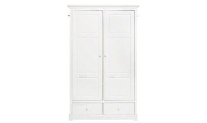 Wardrobe SEASIDE White - 2 doors ¦ Oliver Furniture Petit Toi