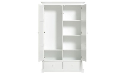 Wardrobe SEASIDE White - 2 doors ¦ Oliver Furniture Petit Toi