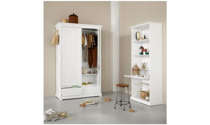 Wardrobe SEASIDE White - 2 doors ¦ Oliver Furniture Petit Toi