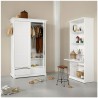 Armoire 2 portes Blanc - SEASIDE Oliver Furniture Petit Toi