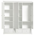 Armoire 3 portes Blanc - Seaside Oliver Furniture Petit Toi