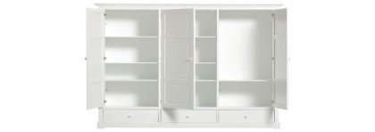 Wardrobe 3-door White - Seaside Oliver Furniture - Petit Toi