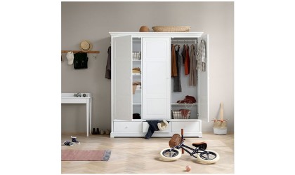 Armoire 3 portes Blanc - Seaside Oliver Furniture Petit Toi