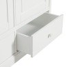 Wardrobe 3-door White - Seaside Oliver Furniture - Petit Toi