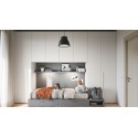 Modular kids wardrobe hinged doors - Nidi by Battistella - Petit Toi