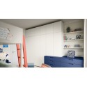 Modular kids wardrobe hinged doors - Nidi by Battistella - Petit Toi