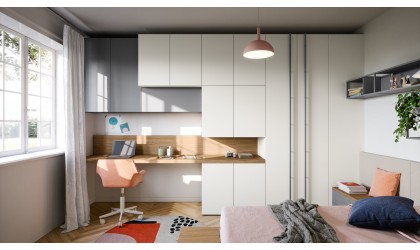 Armoire modulable portes battantes – Nidi by Battistella – Petit Toi