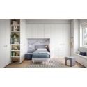 Modular kids wardrobe hinged doors - Nidi by Battistella - Petit Toi