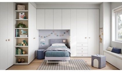 Armoire modulable portes battantes – Nidi by Battistella – Petit Toi