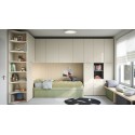 Modular kids wardrobe hinged doors - Nidi by Battistella - Petit Toi