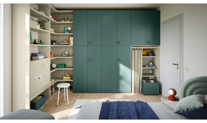 Armoire modulable portes battantes – Nidi by Battistella – Petit Toi