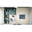 Modular kids wardrobe hinged doors - Nidi by Battistella - Petit Toi