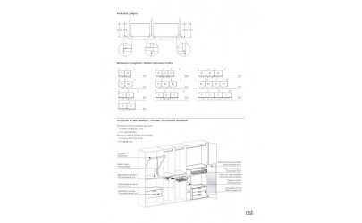 Armoire 2-3 portes coulissantes