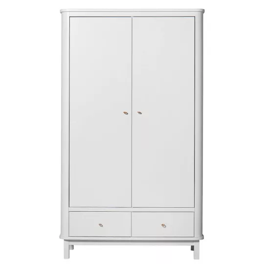 Children’s Wardrobe – Flexible Storage with Leather Handles