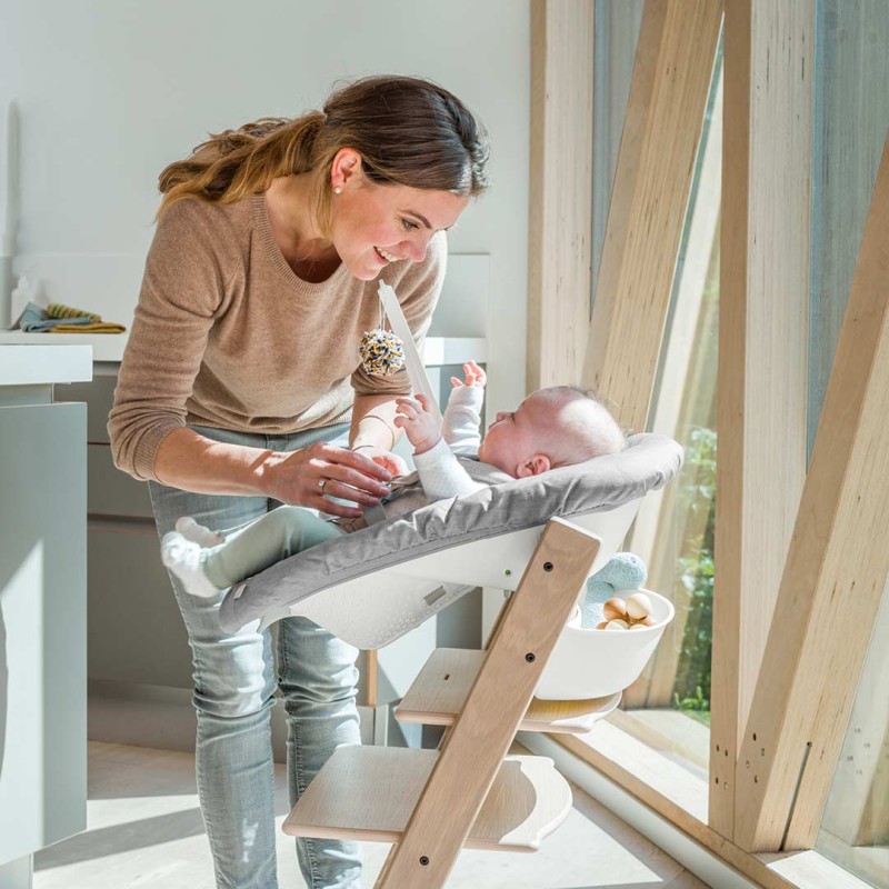 Stokke Set New born Tripp Trapp - Gris - Petit Toi
