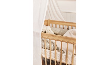 Organic cotton bed snake for baby bed  - Dear April