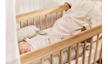 Tour de lit boudin en coton bio - Dear April Lausanne