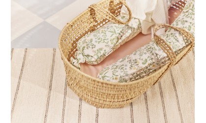 Organic cotton bed snake for baby bed - Dear April