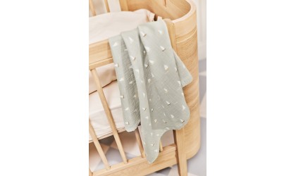 Lot de 3 langes en coton bio – Dear April