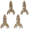 CREATIVE KIT - Alien rockets + Stickers