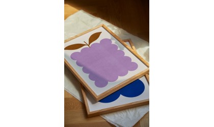 Design poster - Lilac Berry ¦ Decoration Petit Toi Lausanne