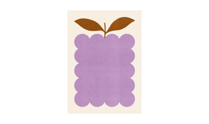 Design poster - Lilac Berry ¦ Decoration Petit Toi Lausanne