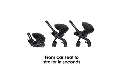 DOONA X - Stroller & integrated baby car seat -  Suisse