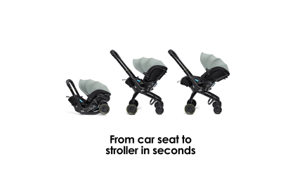 DOONA X - Stroller & integrated baby car seat -  Suisse