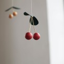 Decorative mobile - Cherries and Bird - Fensted