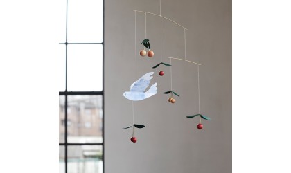 Decorative mobile - Cherries and Bird - Fensted