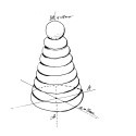 Anneaux empilables Naturel - Wooden Toys
