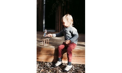 Acrobat Boy wooden toy - Wooden Story