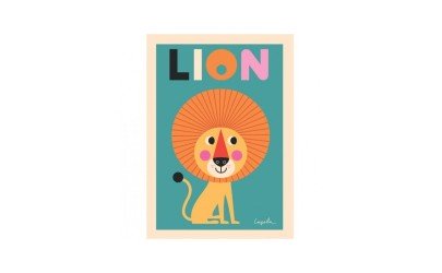 Affiche – Lion