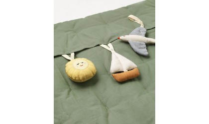 Set of 3 eco linen toys - sailboats DEAR APRIL