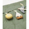 Set of 3 eco linen toys - sailboats DEAR APRIL